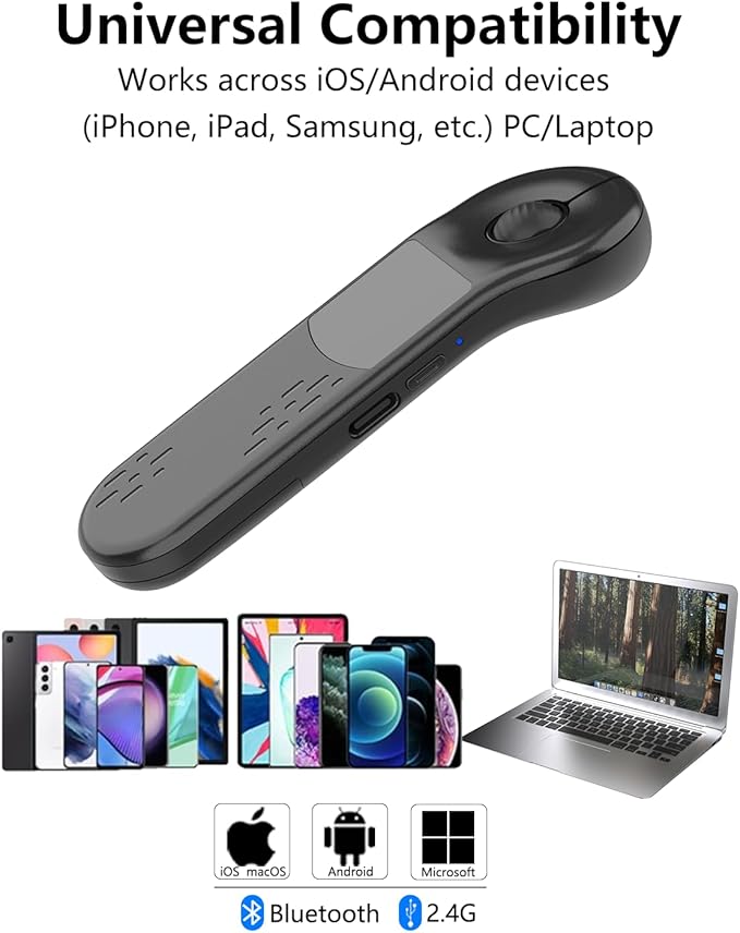 GUVOHUT Air Mouse for PC/iOS/Android