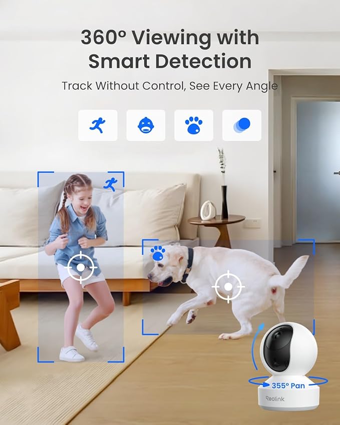REOLINK E1 Pro 3K PT Wi-Fi Indoor Camera