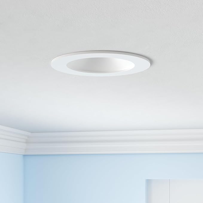 VANANCE Smart Can Light 6 Inch, 2700K-6500K CCT Selectable, RGB Remote LED (4 Pack)
