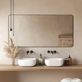 ANDY STAR Black Bathroom Mirrors