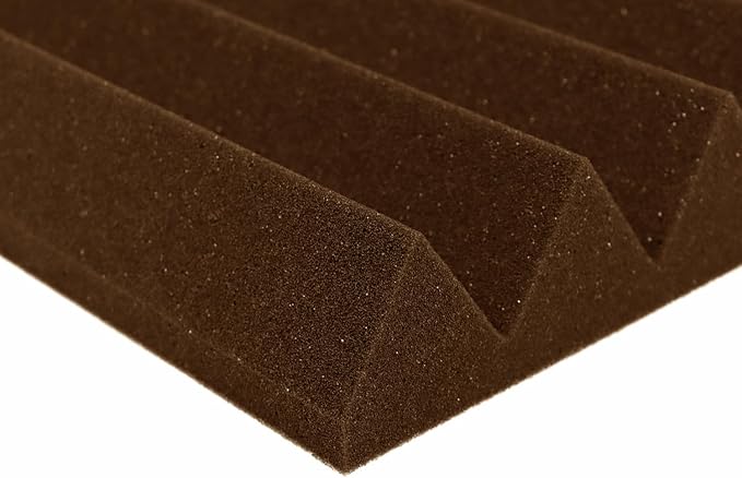 Foam Factory Inc 24 Pack Color Acoustic Foam Panel Studio Soundproofing Wedge