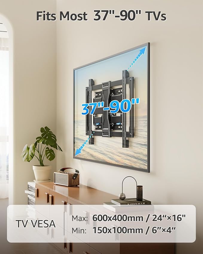 MOUNTUP Ultra Slim TV Wall Mount