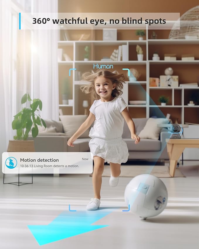 blurams 5G Indoor Cameras for Home Security, 2K Pet Camera