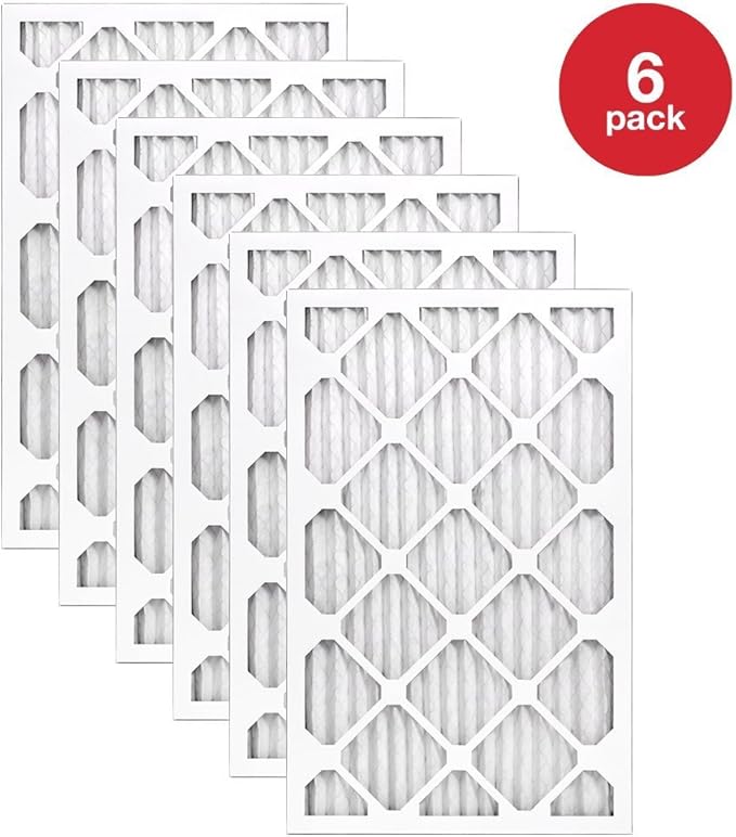14x24x1 Furnace Filter MERV 11 PREMIUM ALLERGY Pleated Furnace Air Filter (6-Pack)