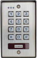 Seco-Larm SK-1123-SPQ Vandal Resistant Outdoor Access Control Keypad with Proximity Reader; 4 Available Programmable Access Modes for All 3 Outputs