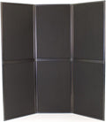 Displays2go Portable Display Panel System, Includes 6 Show Panels, Folding