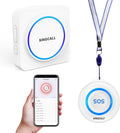 SINGCALL Tuya WiFi SOS Wireless Calling Caregiver Pager System Calling Alert