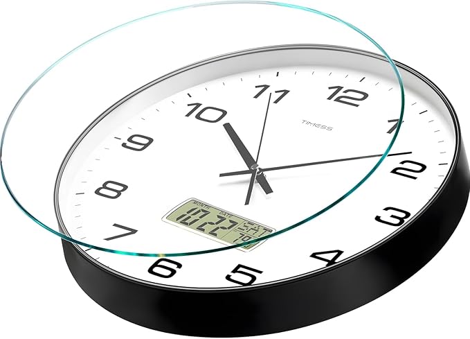 TIMESS Wall Clock, Ideal Modern Home, Office Decor