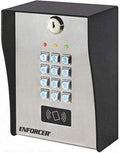 Seco-Larm SK-3133-PPQ Heavy-Duty Outdoor Access Control Keypad with Proximity Reader, Heavy-Duty Stainless-Steel Faceplate with a Coated Steel Backing, 12~24 VAC/VDC Operation, IP66 Weatherproof