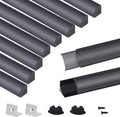 VST 10pack 3.3 ft LED Channel, V Shape Led Diffuser Channel, LED Aluminum