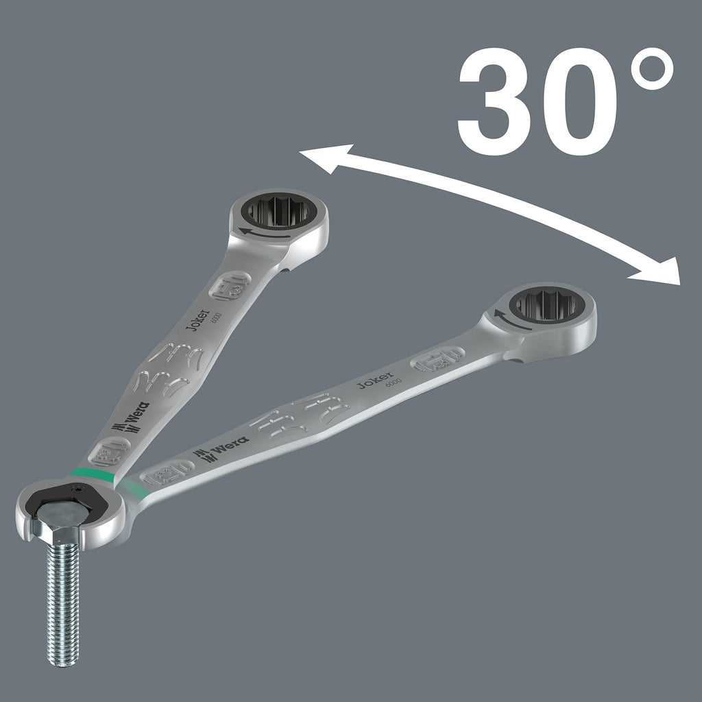 wera 05020013001 joker combination wrench-set, 11 pieces, view 9