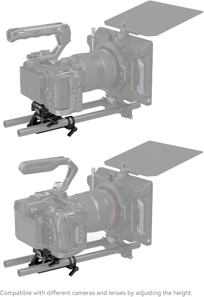 SmallRig Mount Plate for Arca-Swiss Quick Release Clamp and Bottom Plate for