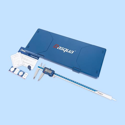 Dasqua 12”/300mm Digital Caliper, Stainless Steel Precision Measuring Tool