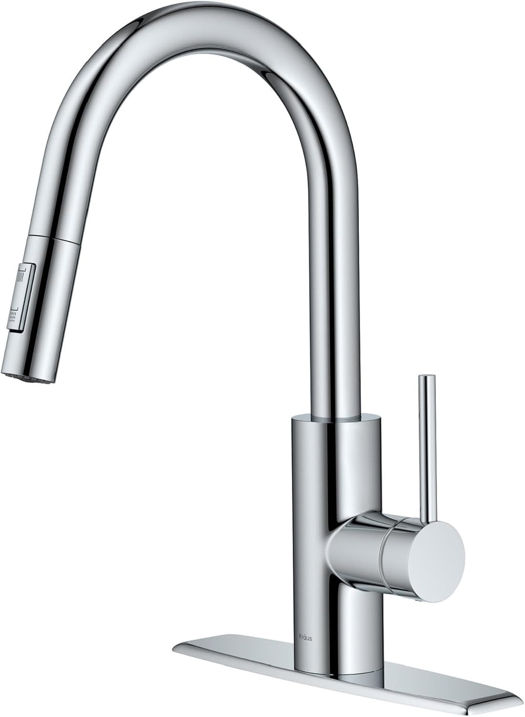 KRAUS Oletto Single Handle Pull Down Kitchen Faucet