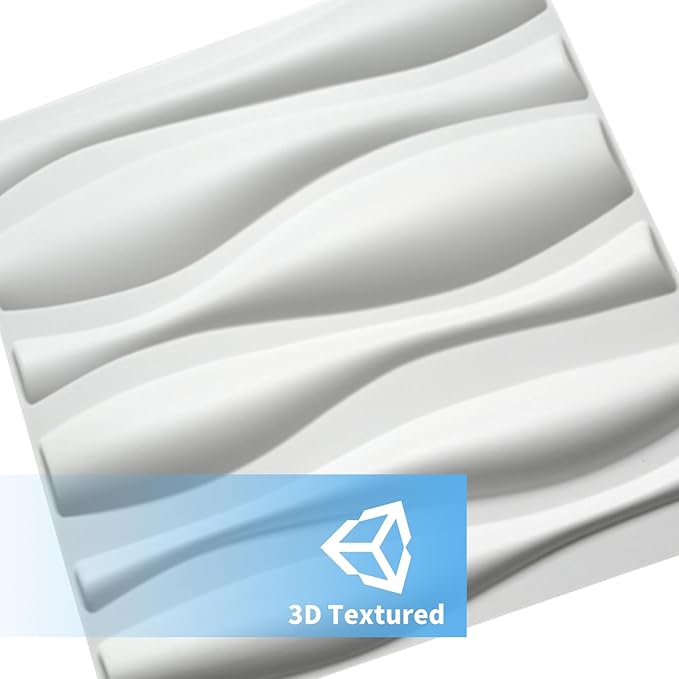 Art3d Decorative 3D Wall Panel, 32 Sq.FT PVC Interior Wall Decor