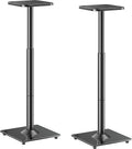 ELIVED Universal Speaker Stands Height Adjustable 28"-37.4", Bookshelf Speaker