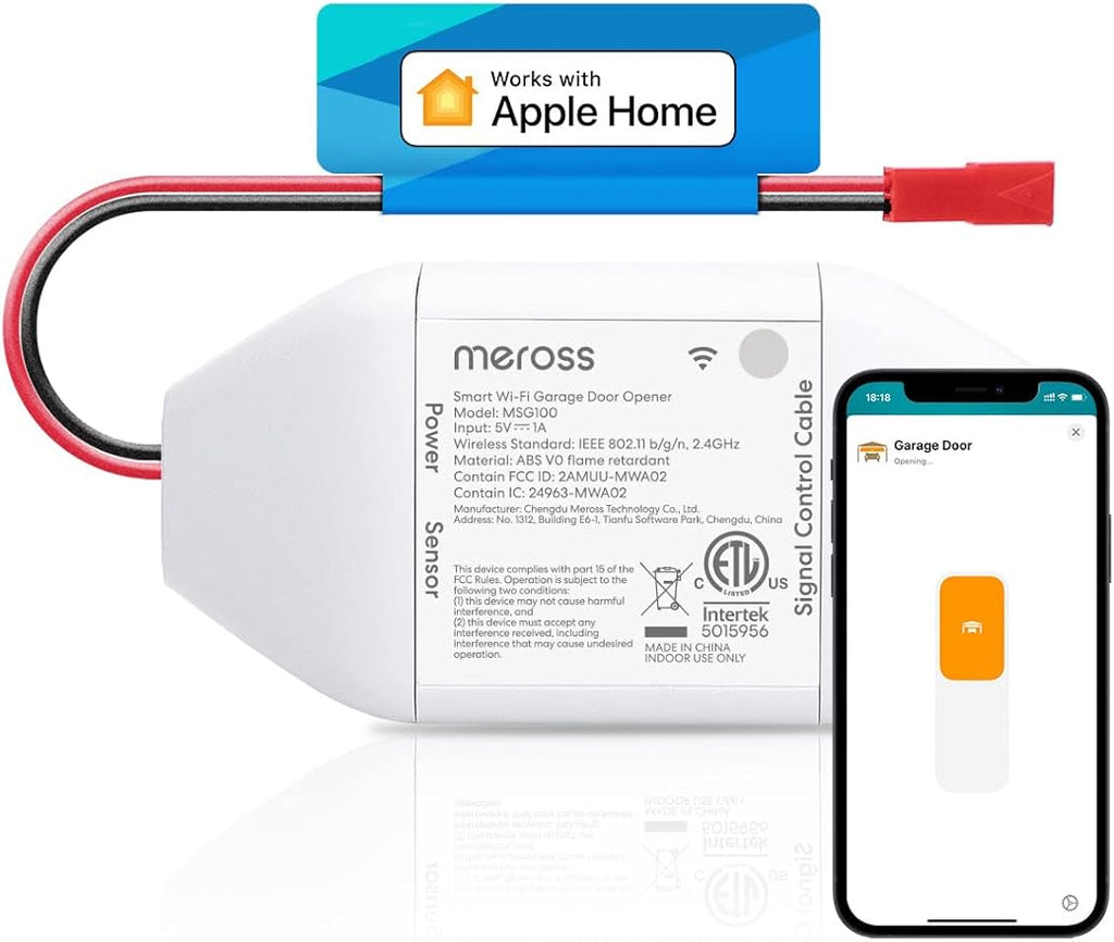 meross Smart Garage Door Opener Remote, Compatible