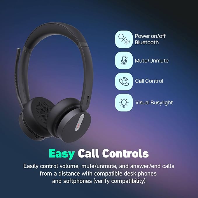 Yealink HA64 Pro Wireless DECT & Bluetooth Headset