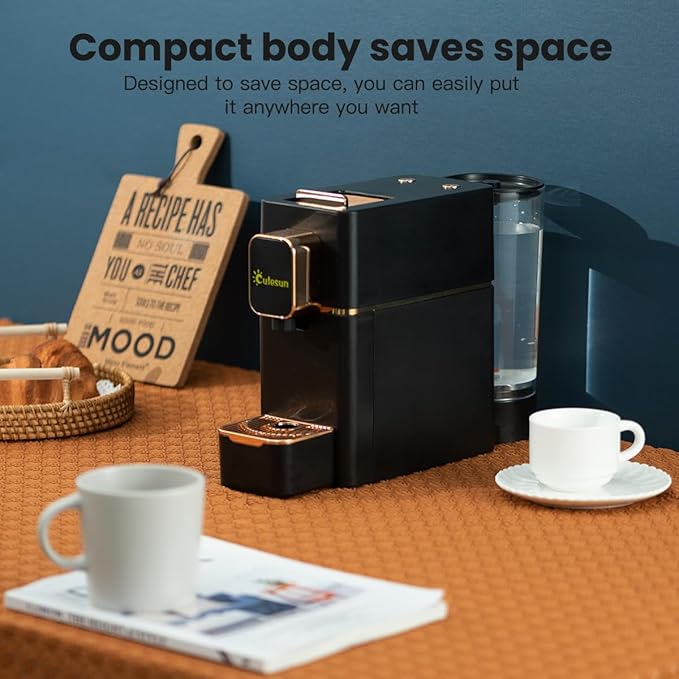 Mini Espresso Coffee Machine for Capsules Compatible