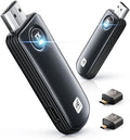 WELUSOPU Wireless HDMI Transmitter and Receiver, HDMI Wireless 4K Decode 1080P