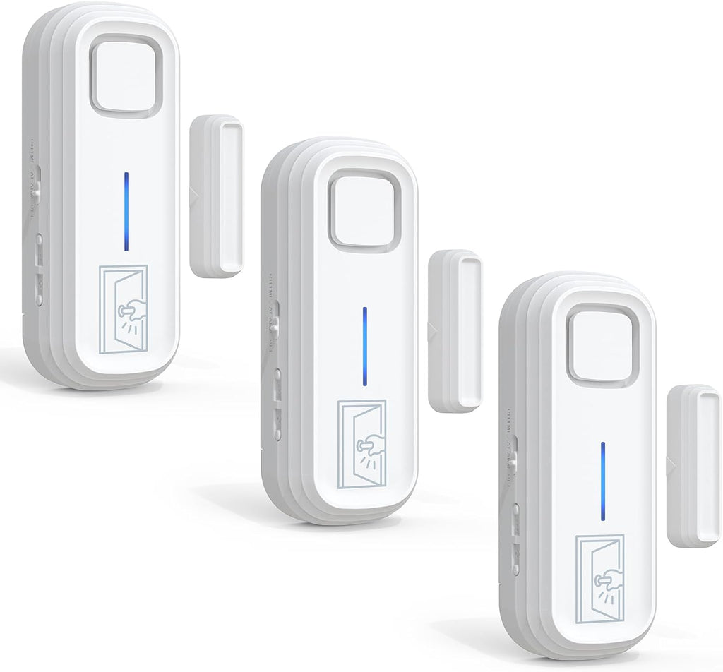 Sanjie Door Alarm with Instant and Delayed Alerts 30s/1min/2min/4min, Door