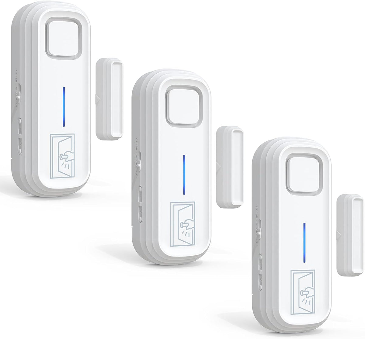 Sanjie Door Alarm with Instant and Delayed Alerts 30s/1min/2min/4min, Door