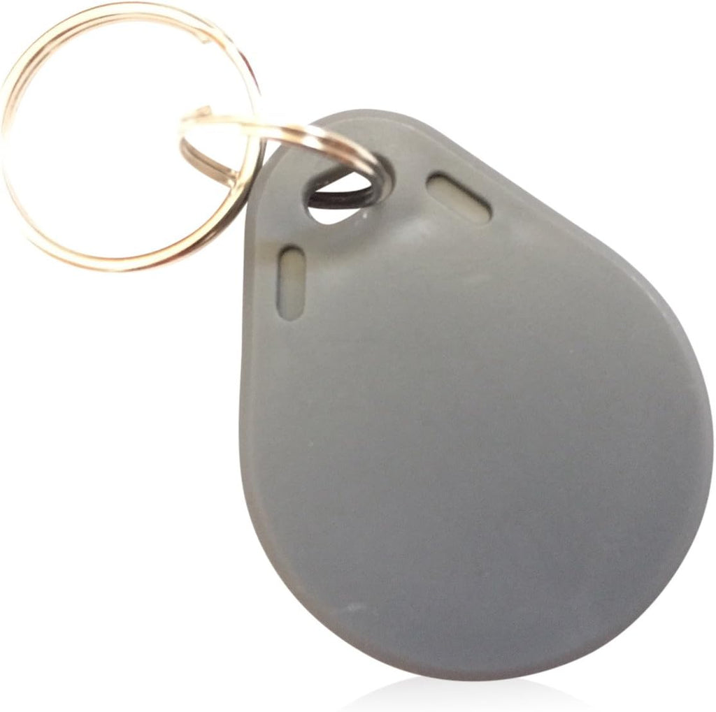 100 thin 26 bit proximity key fobs weigand shown in use