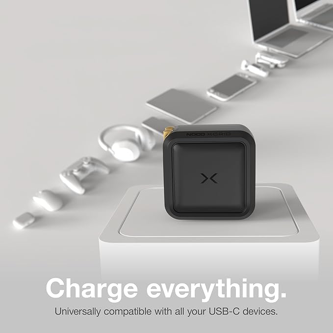 NOCO XGrid X65: 65W USB-C Charger – Dual Port GaN Power Adapter