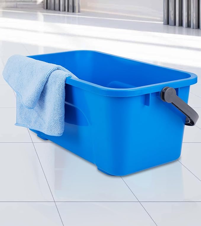 Window Cleaning Kit with Storage Bucket, Window Squeegee with 4.13ft Extension