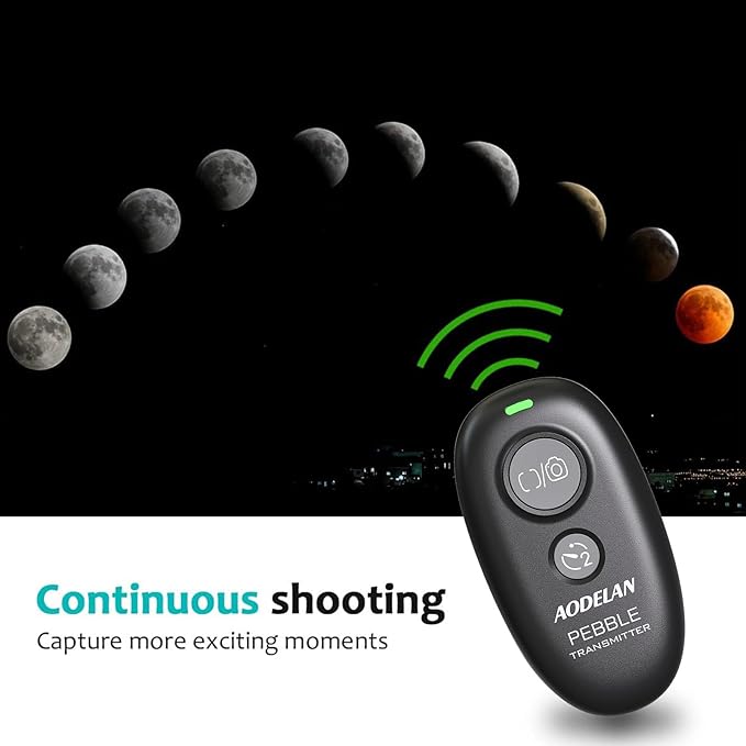 AODELAN Camera Remote Control | Wireless Shutter Release |