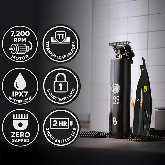The Beard Club Professional T-Blade Beard Trimmer
