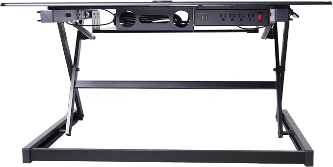 Rocelco 40" Height Adjustable Standing Desk Converter
