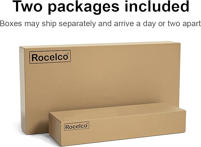 Rocelco 43" Height Adjustable Standing Desk Converter