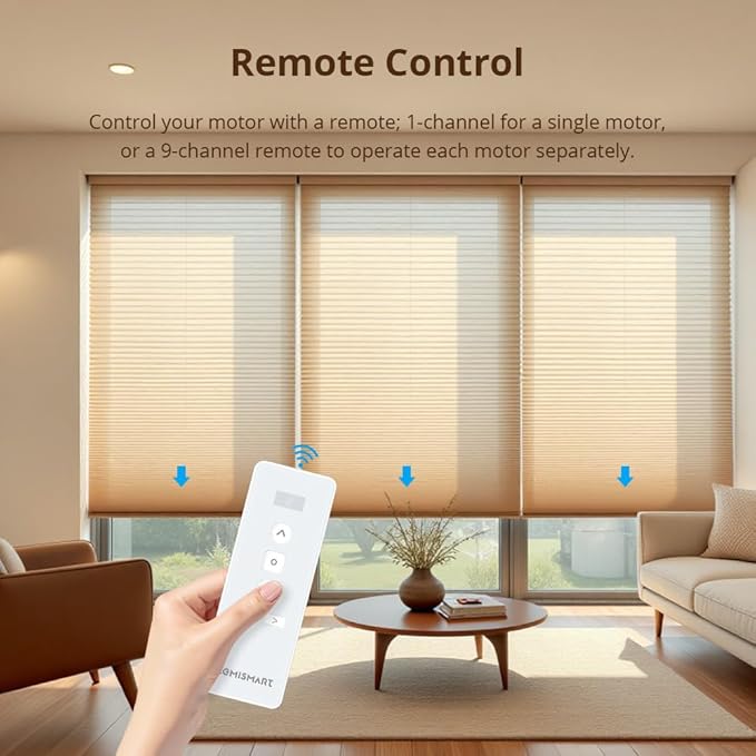Blindsmart Rechargeable Tuya Zigbee Roller Blinds Motor