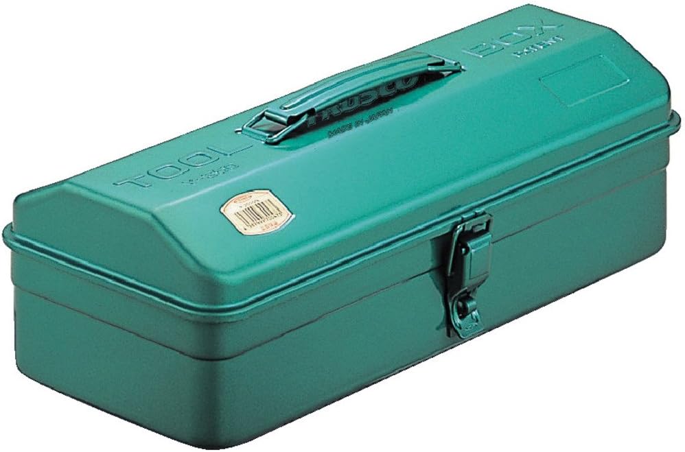 TRUSCO Y-350-GN Mountain Tool Box, 14.8 x 6.4 x 4.8 inches (373 x 164 x 124 cm), Green