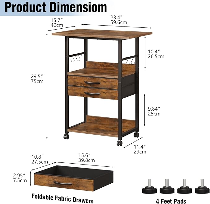 VENNQD Large Printer Stand