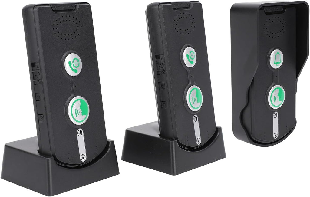Swokely Rechargeable Wireless Intercom Unit, 2-Way Talking, 500 Meter Talking (2 Pcs)