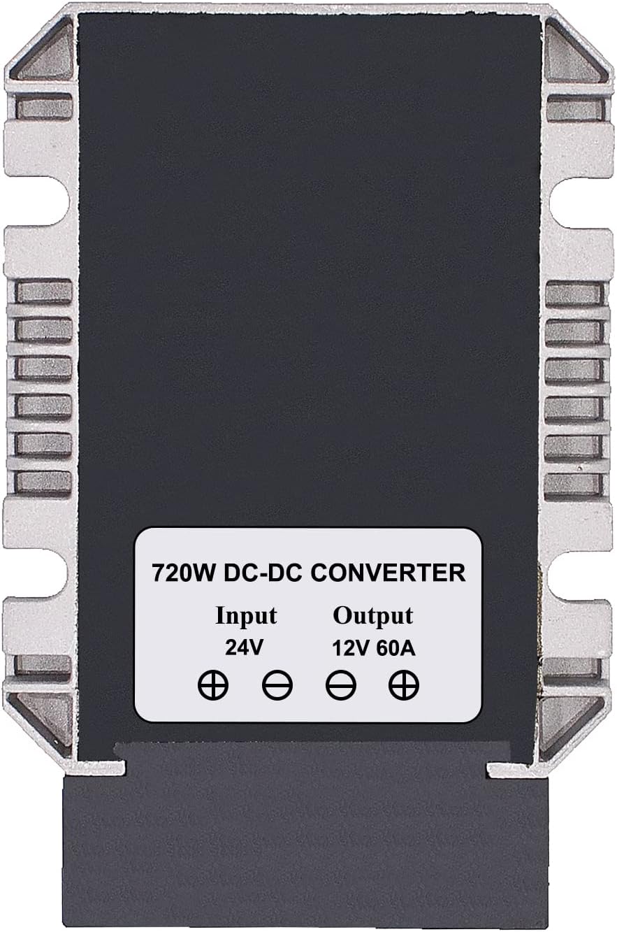 24v to 12v 60a 720w step-down transformer dc, close-up detail