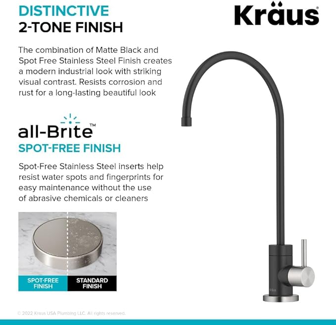 KRAUS® Purita™ Single Handle Drinking Water Filter Faucet