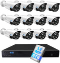 GW Security 32 Channel 12MP Face/Human/Car Detection Security Camera System
