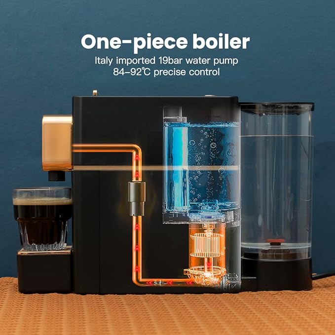Mini Espresso Coffee Machine for Capsules Compatible