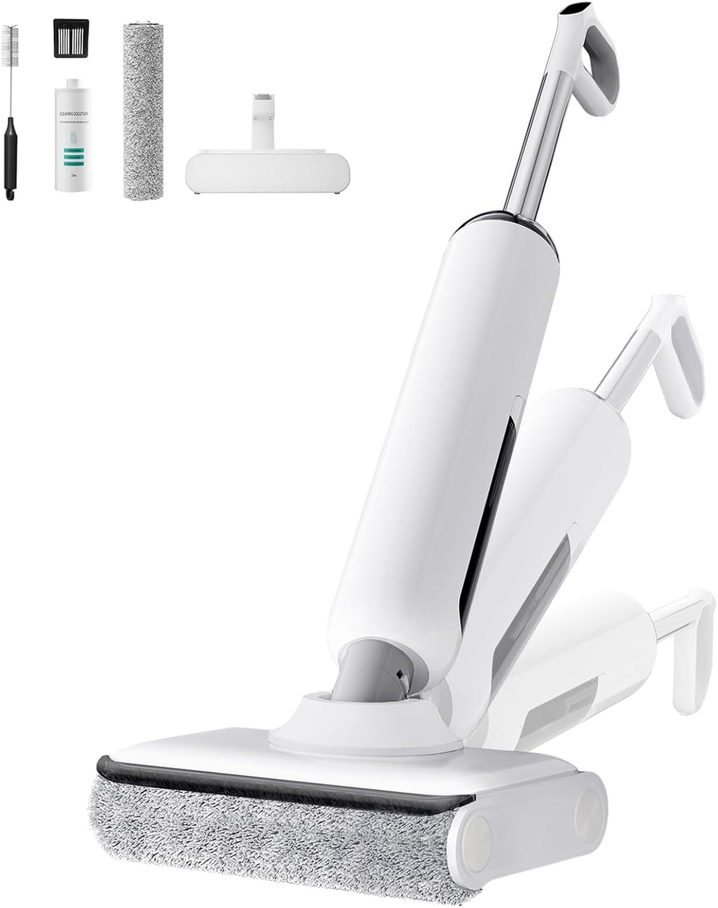 HABIUBIU Wet Dry Vacuum Cleaner, 180° Lay-Flat Cordless Vacuum Mop Combo