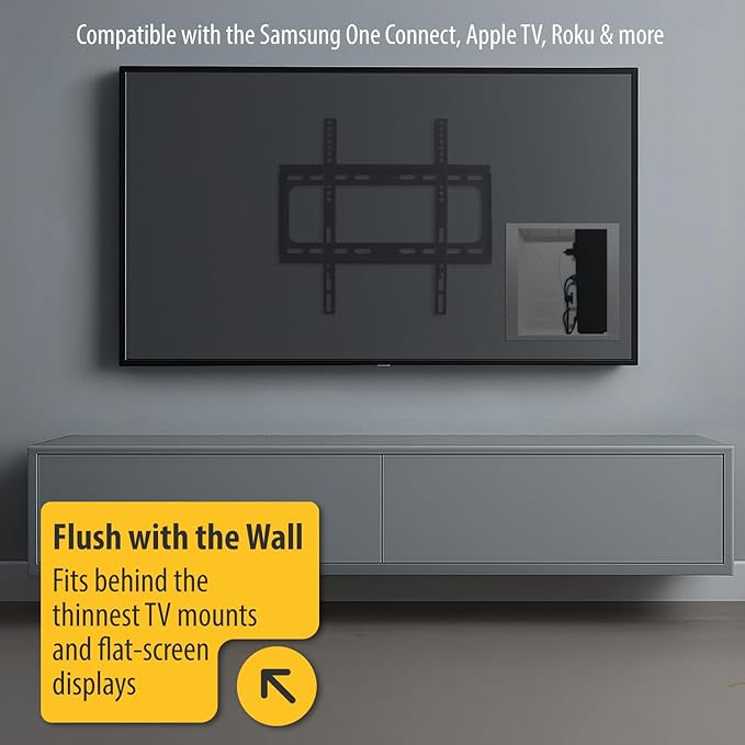 DATA COMM Electronics 45-8031-1C Recessed Media Box Outlet