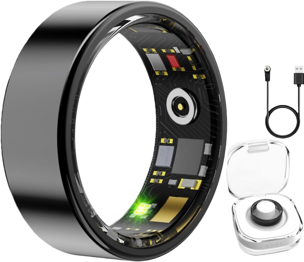 Smart Ring Health & Fitness Tracker