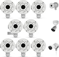 Universal Security Camera Junction Box, IP66 Metal Cable Concealment Box