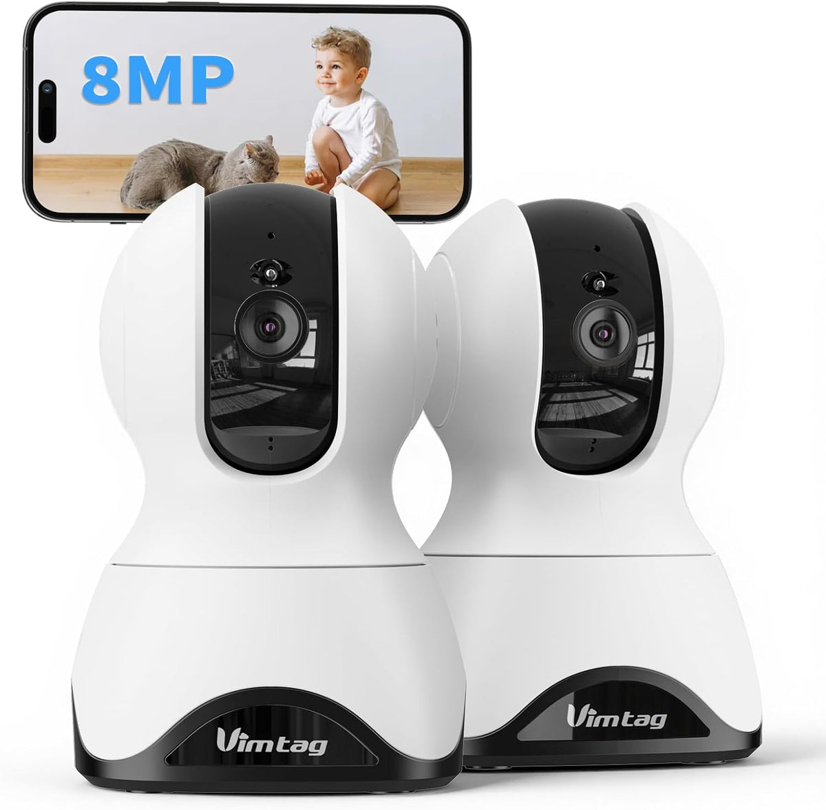 VIMTAG 4K UHD Cameras for Home Security
