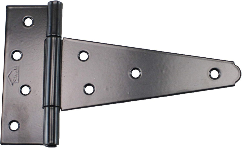 Shed Windows and More T Hinges 8" Strap Heavy Duty (Set of 6) W/Screws Storage Building Barns Sheds Garages