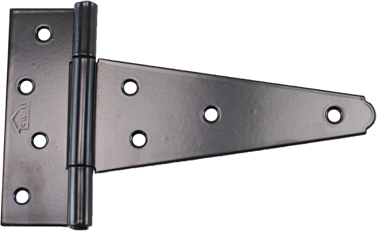 Shed Windows and More T Hinges 8" Strap Heavy Duty (Set of 6) W/Screws Storage Building Barns Sheds Garages