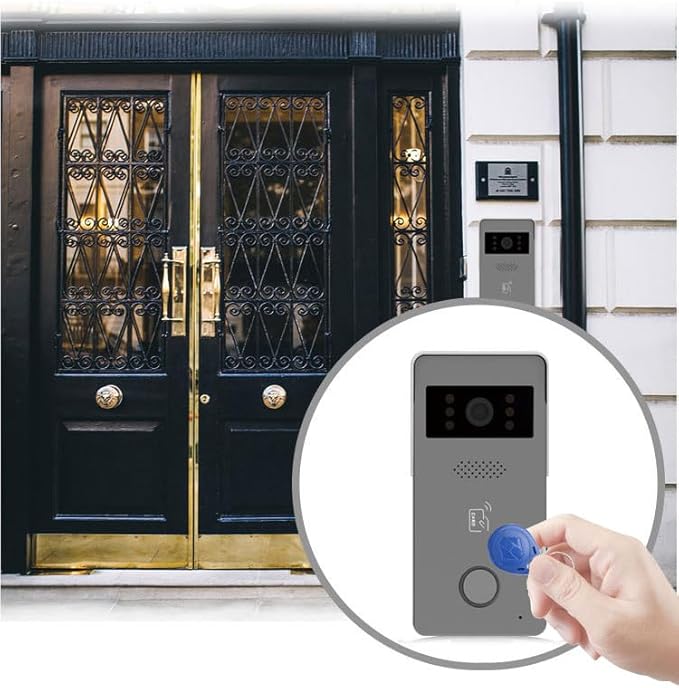 MENGQI-CONTROL LCD Video Door Intercom Access Control System Electric Strike