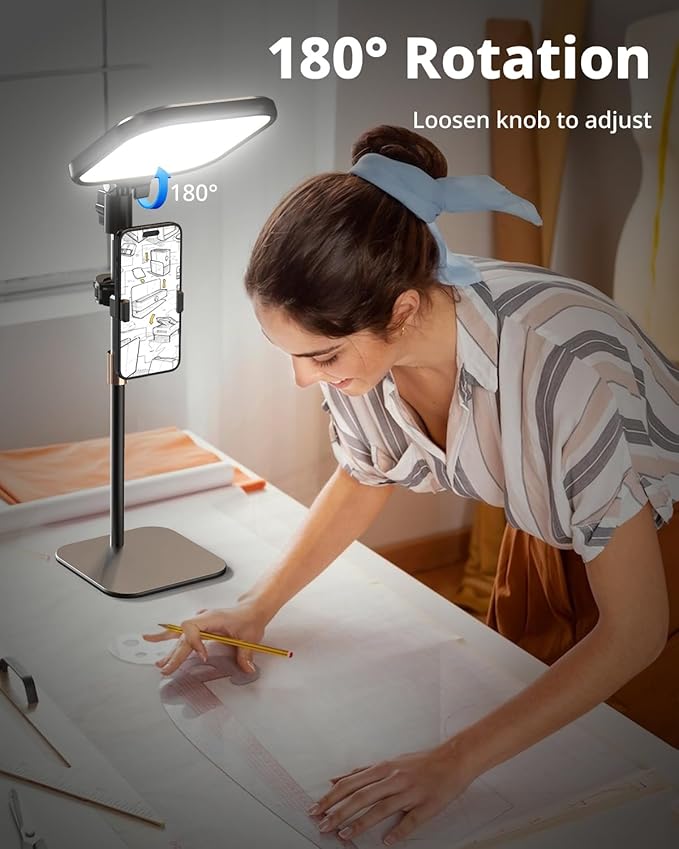 UBeesize Zoom Lighting for Computer, Video Conference Lighting for Video Calls (2 Pack)